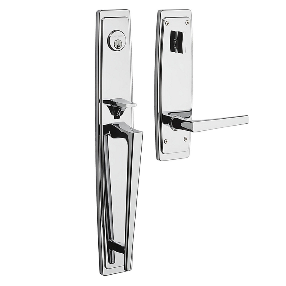 Baldwin Estate 85397 Palm Springs Handle set Satin Chrome 85397.264.RENT NEW
